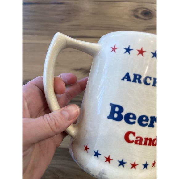 Vintage 1970's ARCHIE BUNKER for PRESIDENT Beer Mug THE BEER PARTY CANDIDATE - Picture 3 of 14